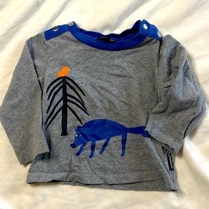 Adorable Marimekko 18 month Fox Shirt